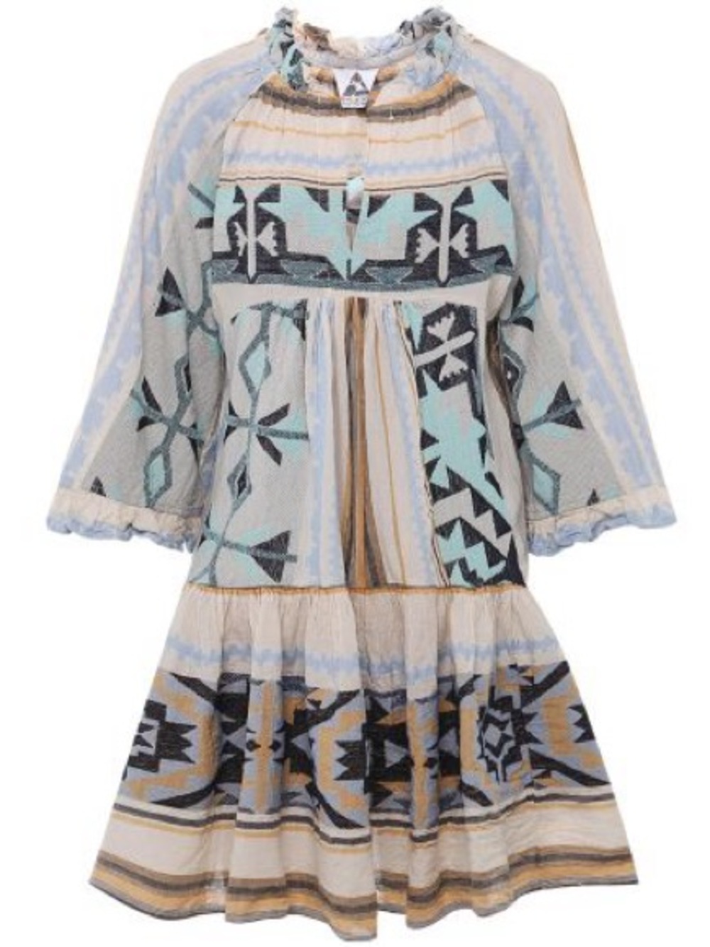 PEARL & CAVIAR Zakar 100% Cotton Luxury Resortwear Size M/L VGUC